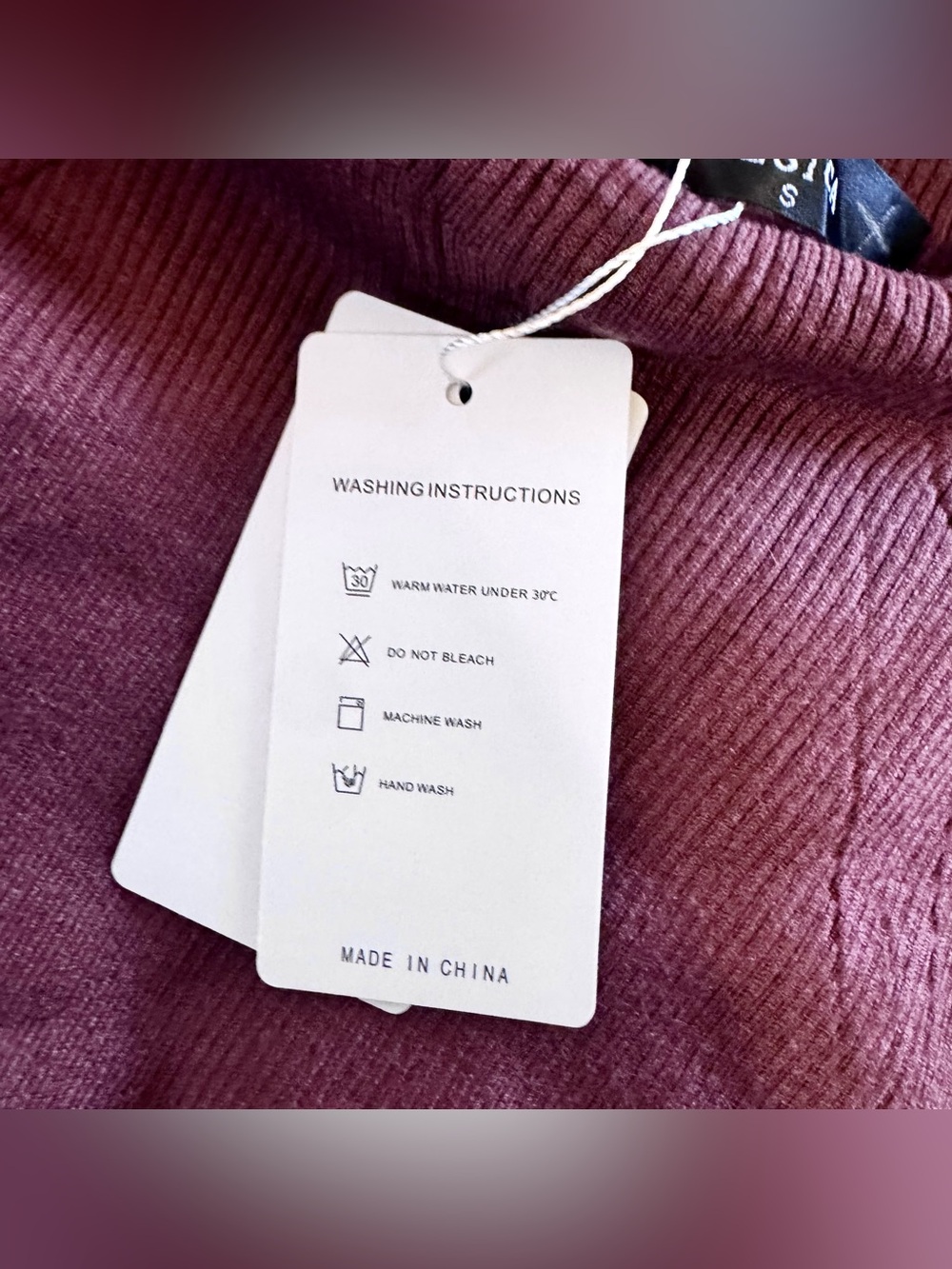 ZESICA Ribbed Knit Midi Sweater Dress Mauve Pink Side Slit Mock Neck NWT Small - Picture 6 of 11